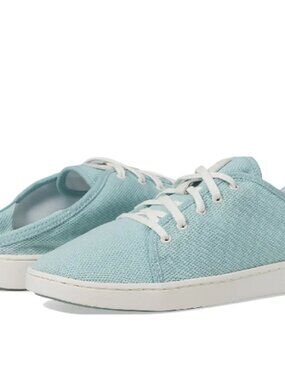 OluKai Pehuea Li Mint Green Canvas Mesh Cushion Comfort Sneaker Size 8 NWOB